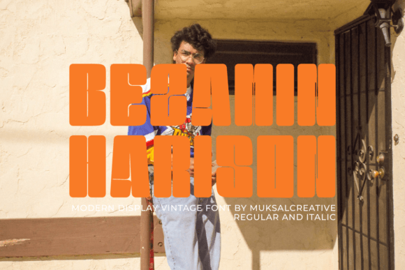 Bezamin Harison: A Timeless Display Font for Digital Design