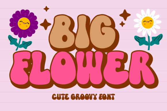 Big Flower: The Serif Font That Adds Retro Charm to Your Digital Campaigns