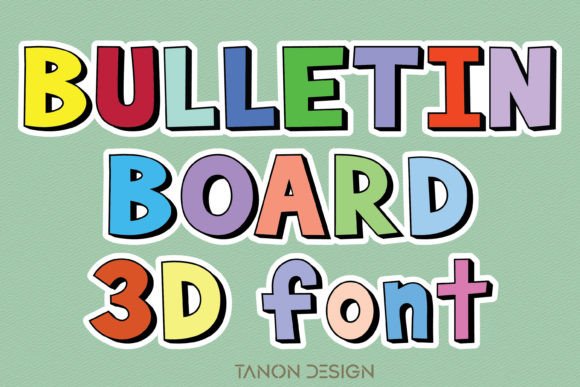 Bulletin Board: A Font That Speaks to the Heart of Your Craft