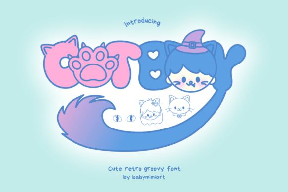 Cat Boy: A Playful Display Font for Editorial Design