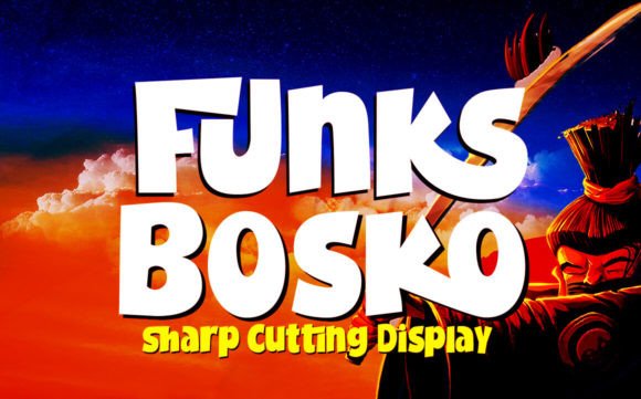 Funks Bosko: A Bold Display Font for Digital Design