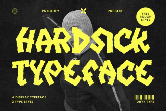 Hardsick: A Streetwear-Inspired Font for Bold Branding