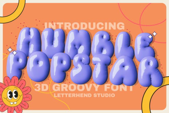 Humble Popstar: A Playful Display Font for Web Design