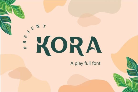 Kora: A Display Font for Crafters and Designers