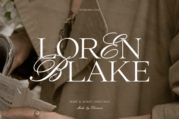 Loren Blake Duo: A Timeless Script for Branding