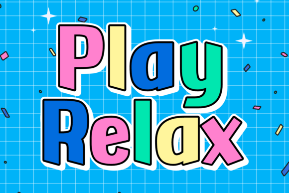 Play Relax: A Versatile Display Font for Editorial Design