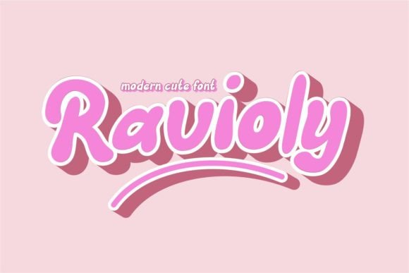 Ravioly: A Font for Bold Campaign Statements