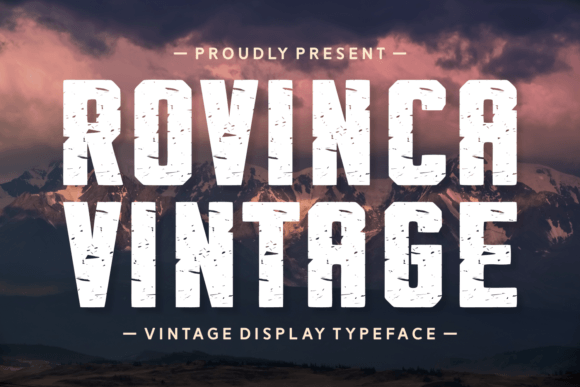 Rovinca Vintage: A Font for Editorial Character and Readability