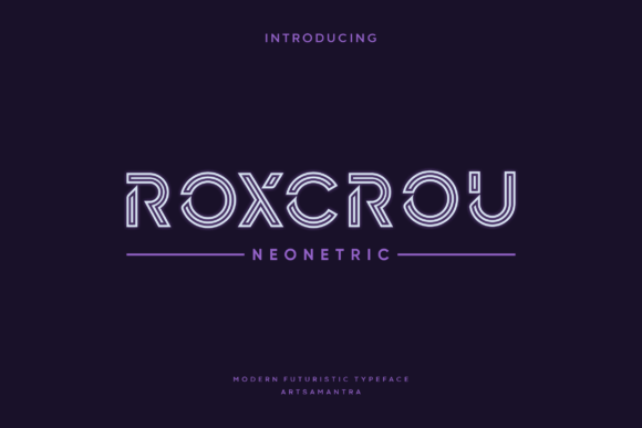 Roxcrou: A Display Font for Editorial Elegance