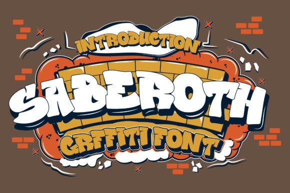 Saberoth: A Bold Display Font for Editorial Design