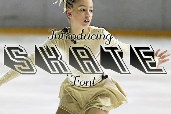 Skate: A Versatile Display Font for Editorial Design