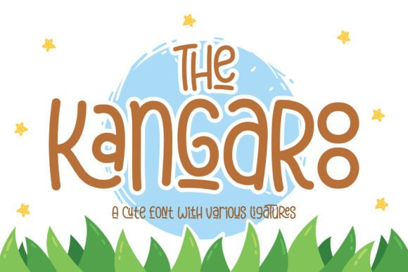 The Kangaroo: A Playful Font for Editorial Design