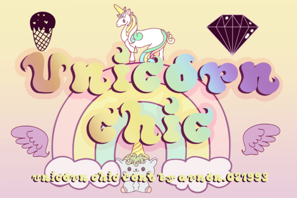 Unicorn Chic: The Font That Makes Your Campaign Pop